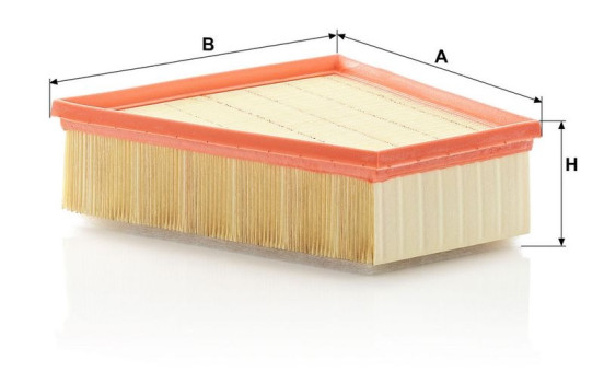 Air Filter C 2295/4 MANN-FILTER, Image 4