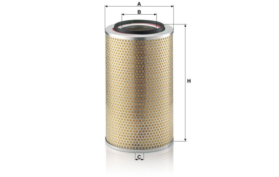 Air Filter C 23 440/3 MANN-FILTER, Image 3