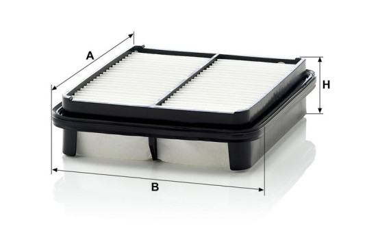 Air Filter C 2337 Mann, Image 3