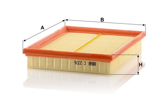 Air Filter C 2376 MANN-FILTER, Image 3