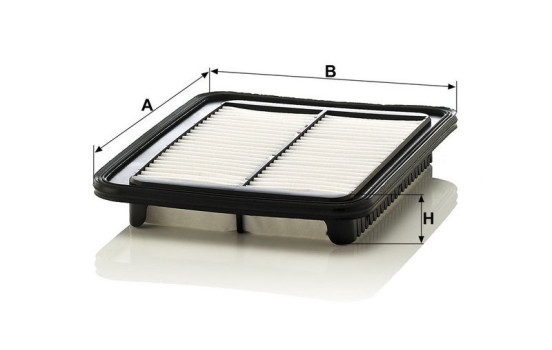 Air Filter C 24 010 Mann, Image 3