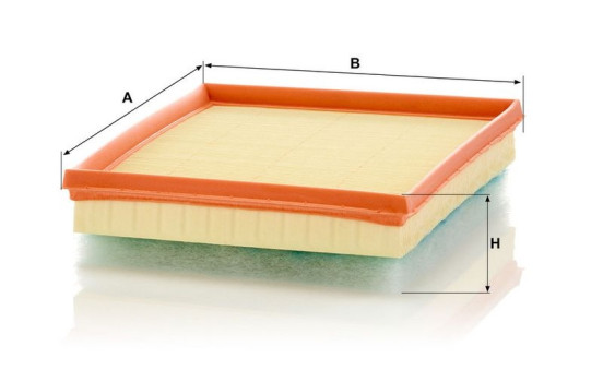 Air Filter C 24 017 MANN-FILTER, Image 4