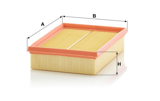 Air Filter C 24 041 MANN-FILTER, Image 3