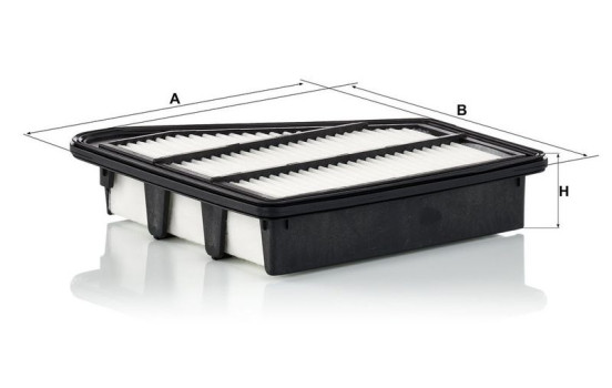 Air filter C 24 075 MANN-FILTER, Image 2