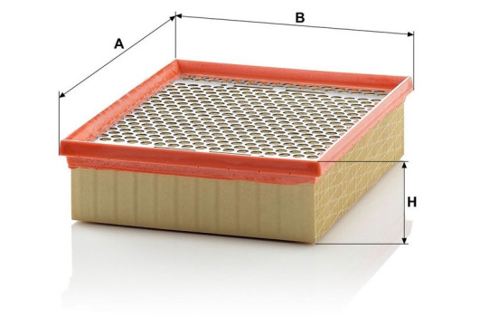 Air Filter C 24 128/2 MANN-FILTER, Image 3