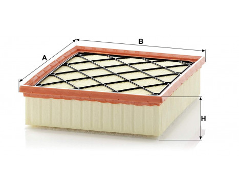 Air Filter C 24 137/1 Mann, Image 2