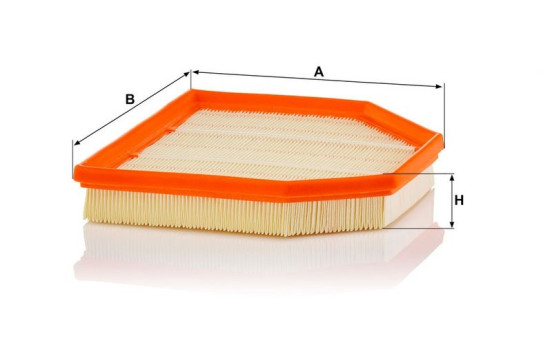 Air filter C 24 242 Mann, Image 2