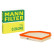 Air filter C 24 242 Mann, Thumbnail 3