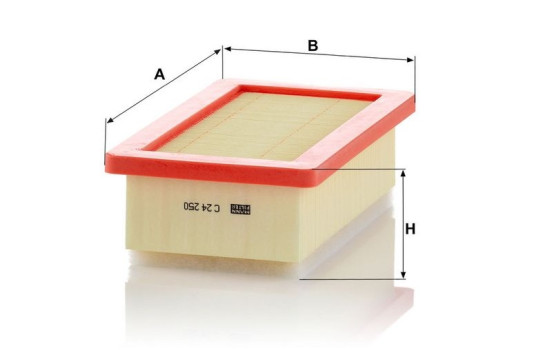 Air filter C 24 250 Mann, Image 2