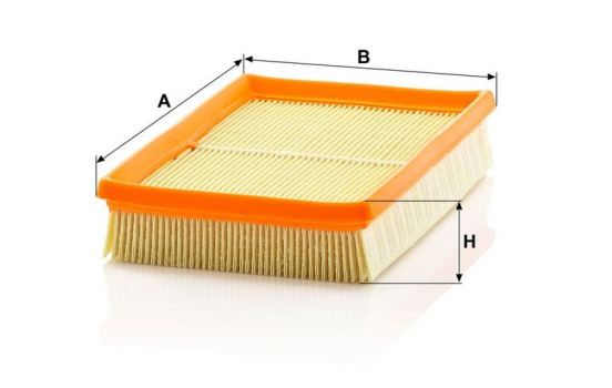 Air Filter C 2448 Mann, Image 3