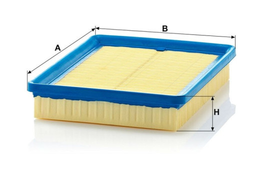 Air Filter C 2469 MANN-FILTER, Image 3