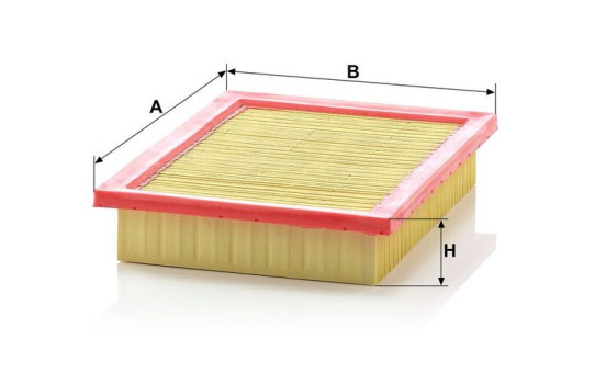 Air Filter C 2496 Mann, Image 3