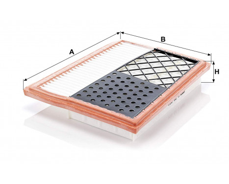 Air Filter C 25 004 Mann, Image 2