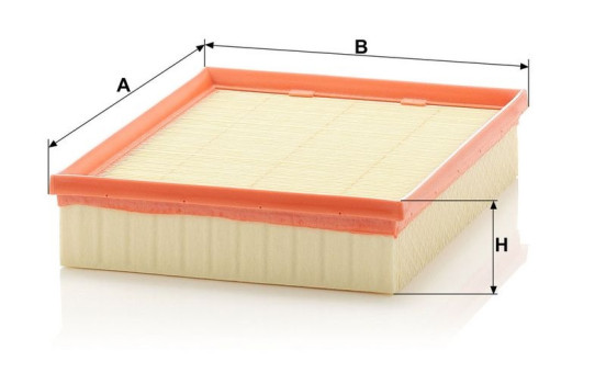 Air Filter C 25 109 Mann, Image 4