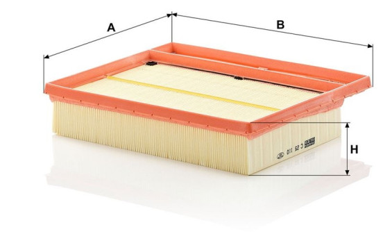 Air Filter C 25 110-2 MANN-FILTER, Image 3