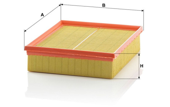 Air Filter C 25 146 MANN-FILTER, Image 3
