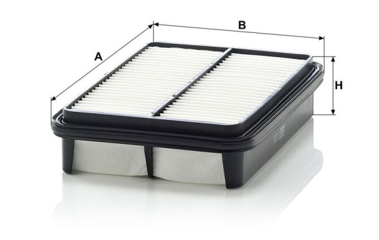 Air Filter C 2535 Mann, Image 3