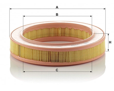 Air Filter C 2540 Mann, Image 2