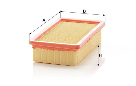 Air Filter C 2571/1 MANN-FILTER, Image 3