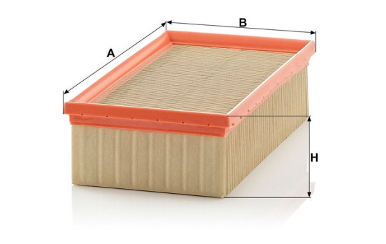 Air Filter C 26 107 Mann, Image 3