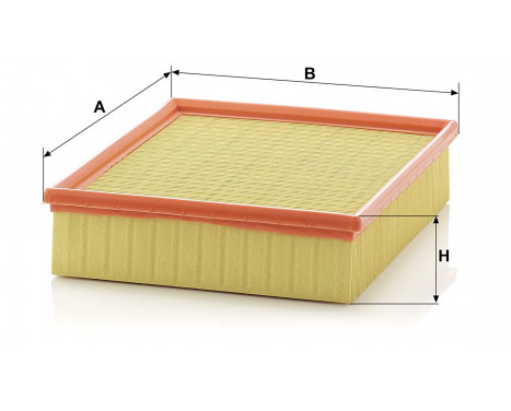 Air Filter C 26 151 Mann, Image 2