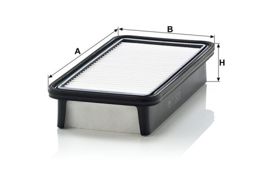 Air Filter C 2628 Mann, Image 4