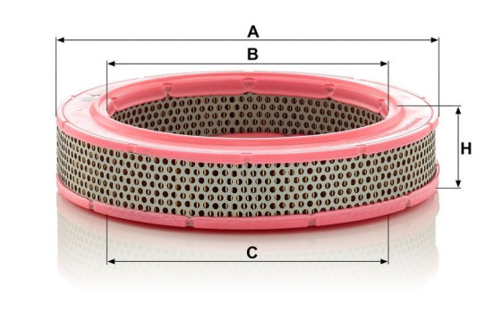 Air Filter C 2649 Mann, Image 3