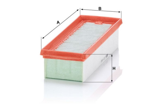 Air Filter C 27 010 MANN-FILTER, Image 3