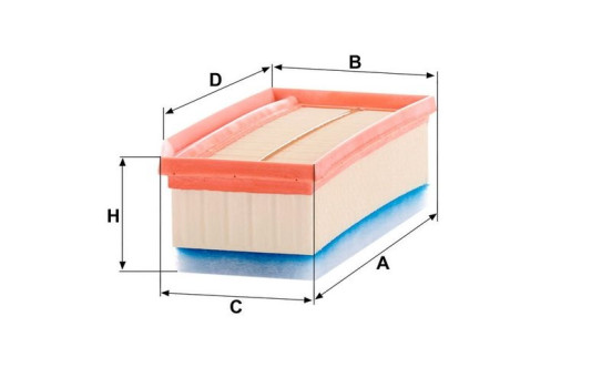 Air Filter C 27 030 Mann, Image 3