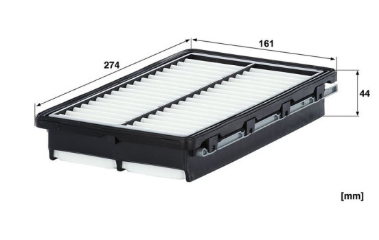Air filter C 27 079 Mann, Image 2