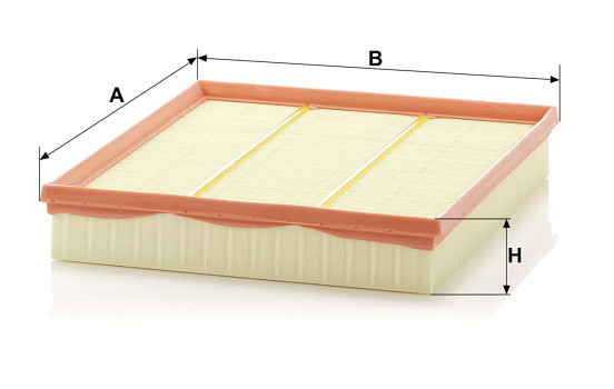 Air Filter C 27 161 Mann, Image 2