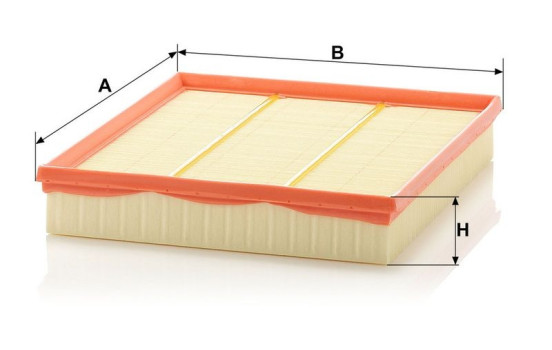Air Filter C 27 161 Mann, Image 4