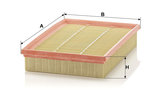 Air Filter C 28 122 Mann, Image 2