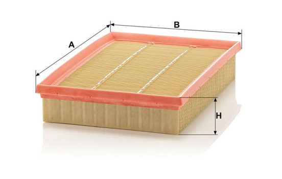 Air Filter C 28 122 Mann, Image 4