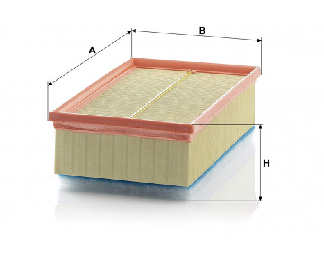 Air Filter C 28 160/1 Mann, Image 2