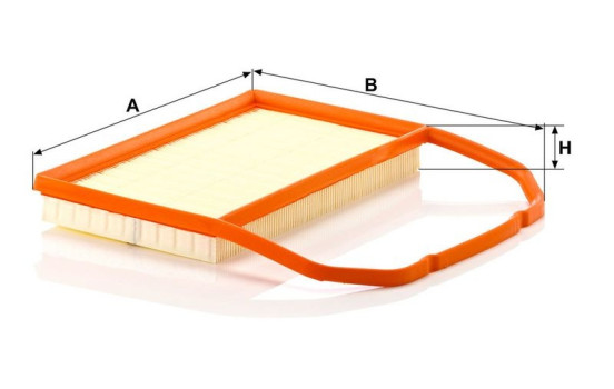 Air Filter C 29 015 MANN-FILTER, Image 3