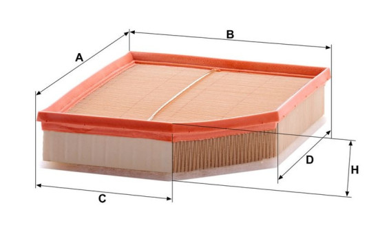 Air Filter C 29 021 Mann, Image 3