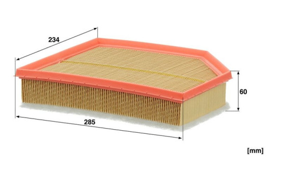 Air Filter C 29 021 Mann, Image 4
