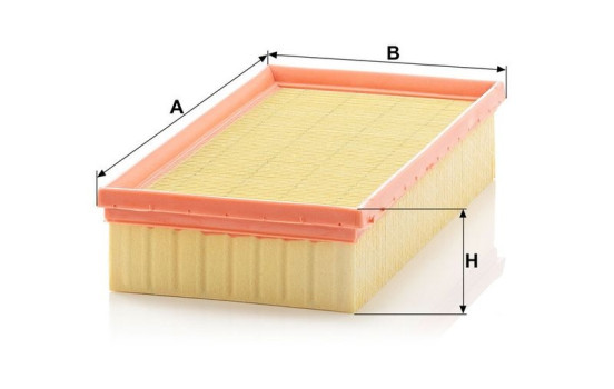 Air Filter C 29 105 MANN-FILTER, Image 3