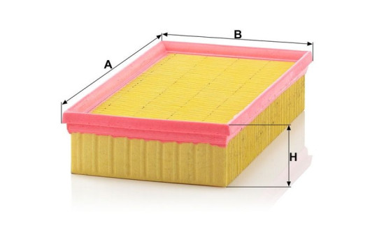Air Filter C 29 121 MANN-FILTER, Image 3