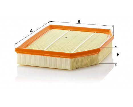 Air Filter C 29 132 Mann, Image 2