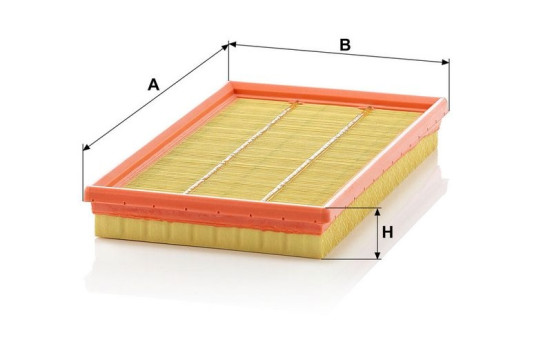 Air Filter C 2974 Mann, Image 3