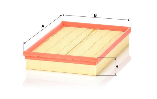 Air Filter C 2998/5 x MANN-FILTER, Image 3