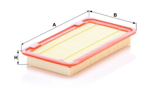 Air Filter C 30 020 MANN-FILTER, Image 3