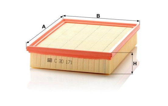 Air Filter C 30 171 Mann, Image 5