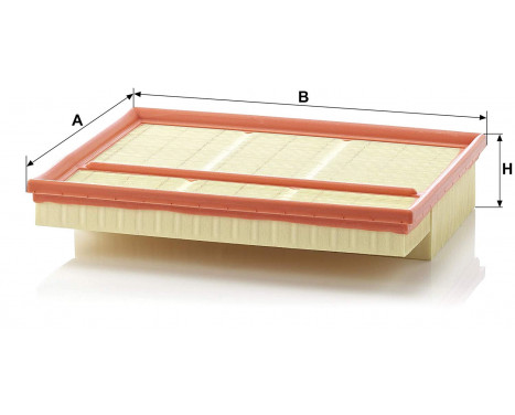 Air Filter C 30 195/2 Mann, Image 2