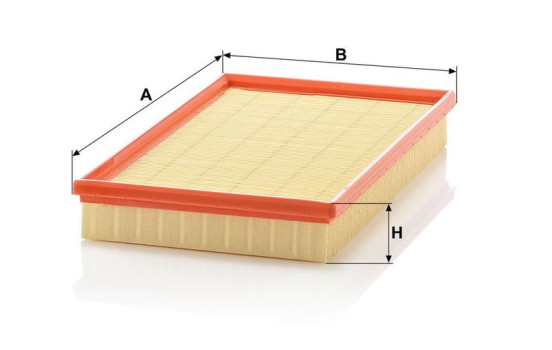 Air Filter C 31 101 MANN-FILTER, Image 3