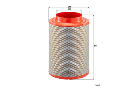 Air filter C 31 1195/1 MANN-FILTER, Image 2
