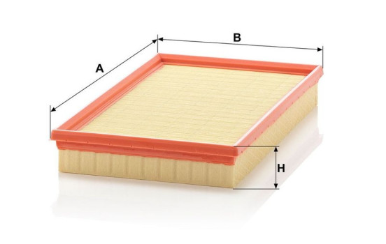 Air Filter C 31 121 MANN-FILTER, Image 3