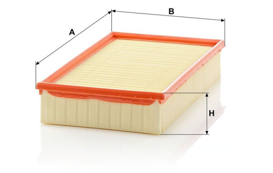 Air Filter C 31 152/1 MANN-FILTER, Image 3
